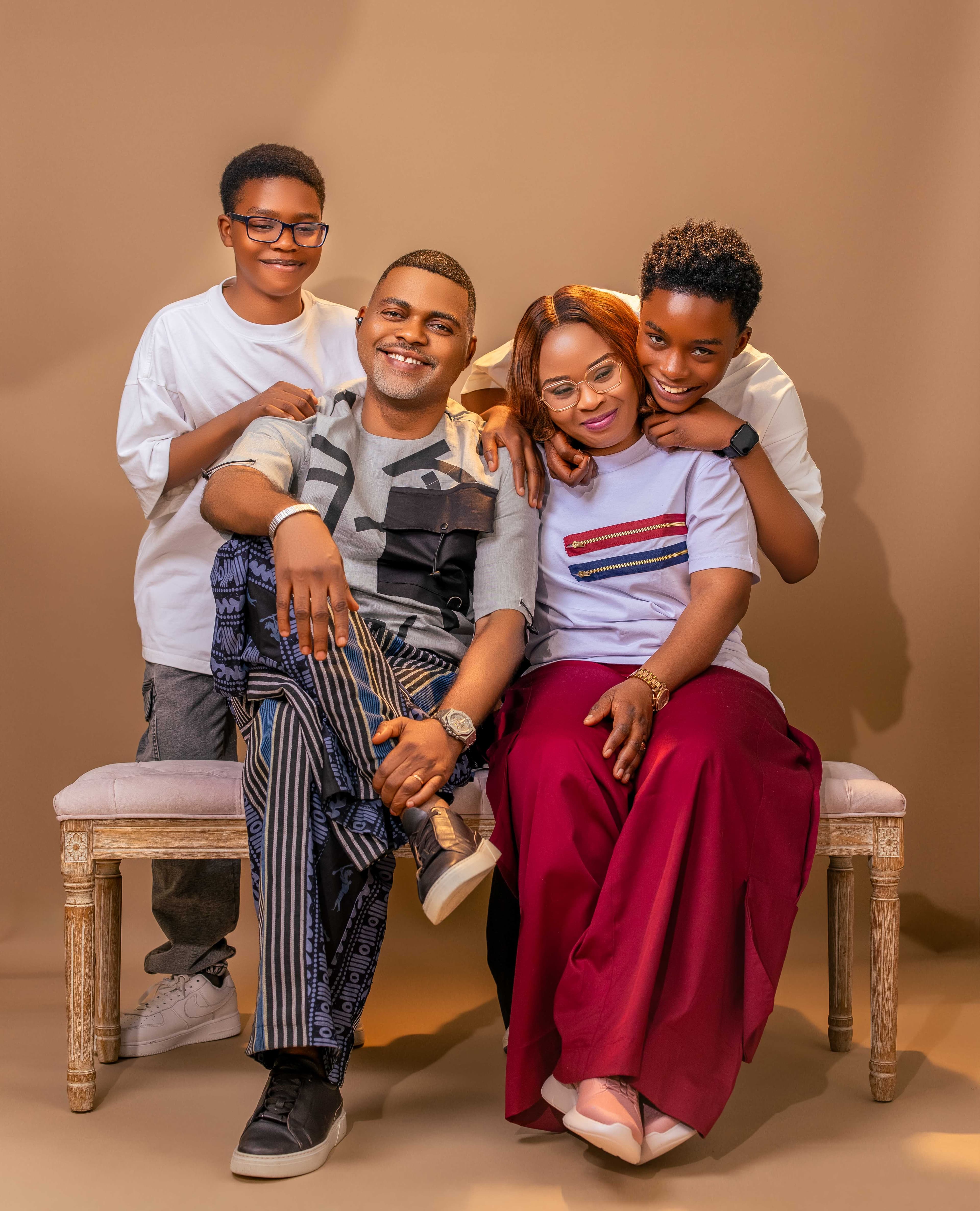Beautiful family portrait session