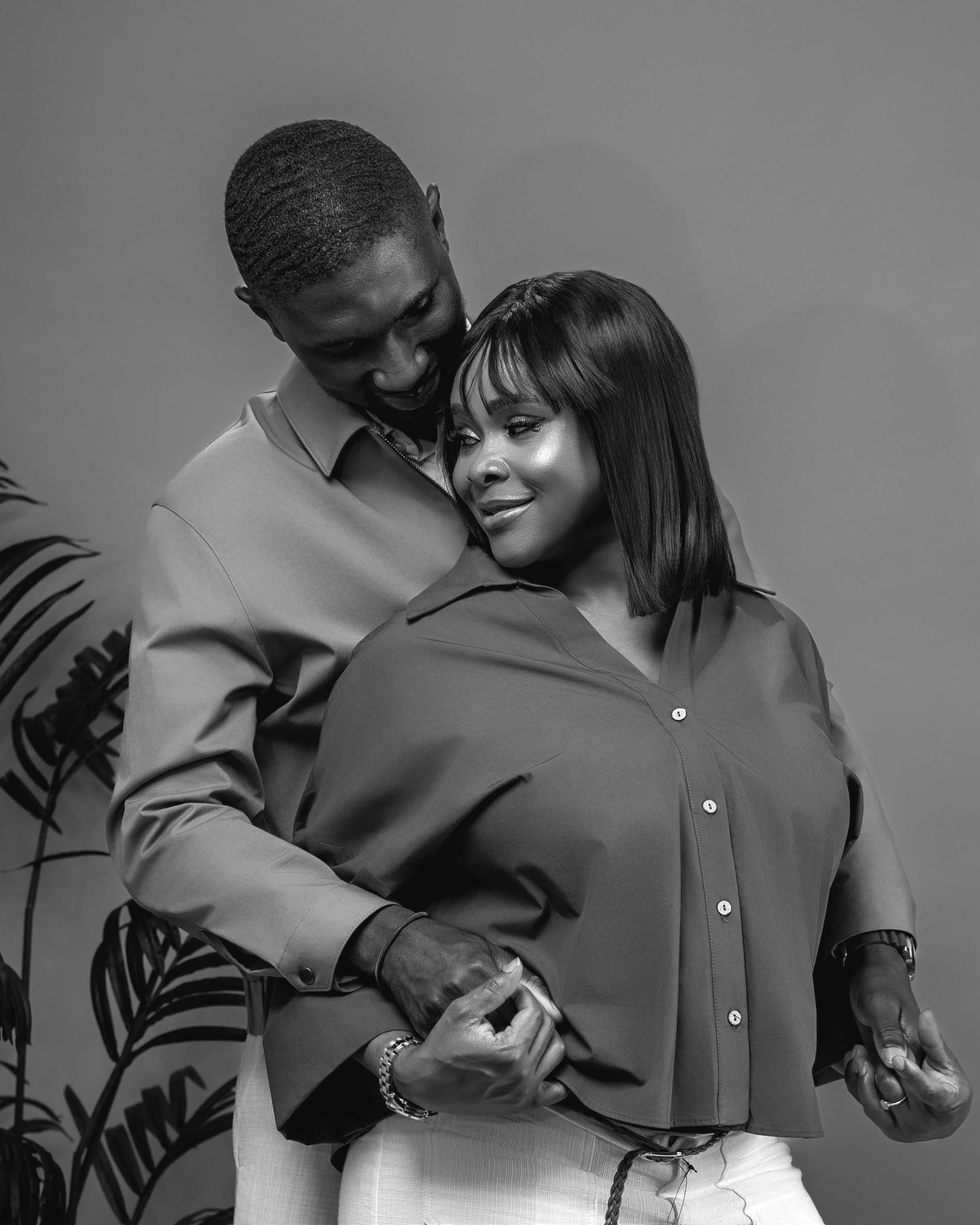 Creative pre-wedding session